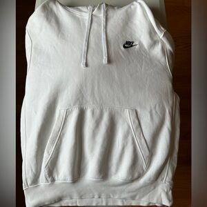 Mens Nike White Sweatshirt